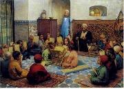 unknow artist, Arab or Arabic people and life. Orientalism oil paintings 174
